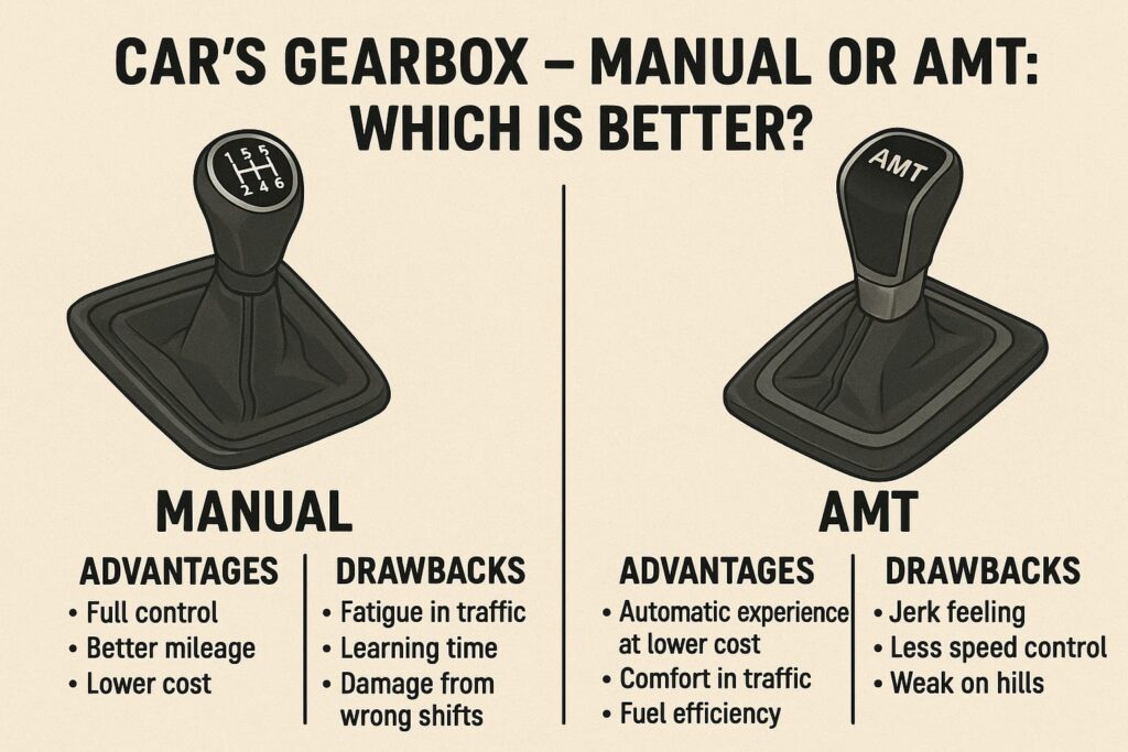 कार गियरबॉक्स कौन ज्यादा बेहतर मैनुअल या ऑटोमैटिक
